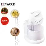 KENWOOD Stand Mixer Hand Mixer (Electric Whisk) 250W with 2.7L Rotary Bowl