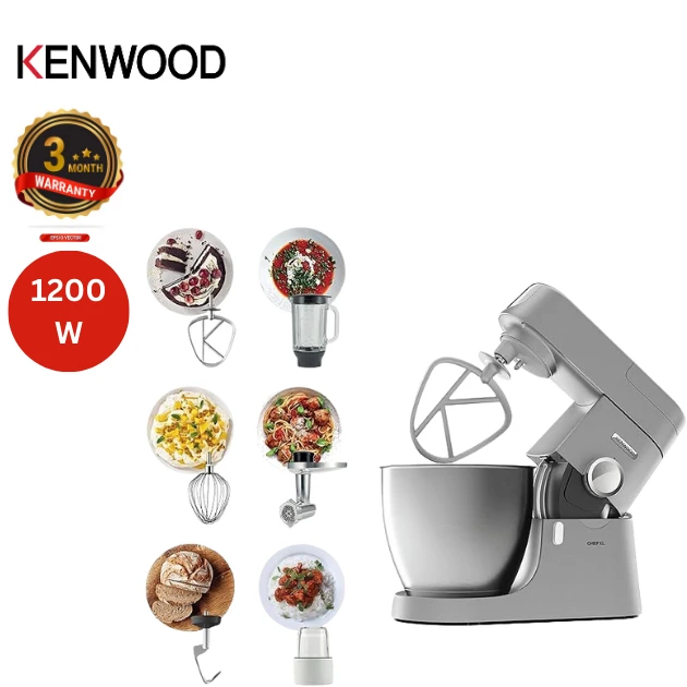 KENWOOD Stand Mixer Kitchen Machine Metal Body CHEF XL 1200W