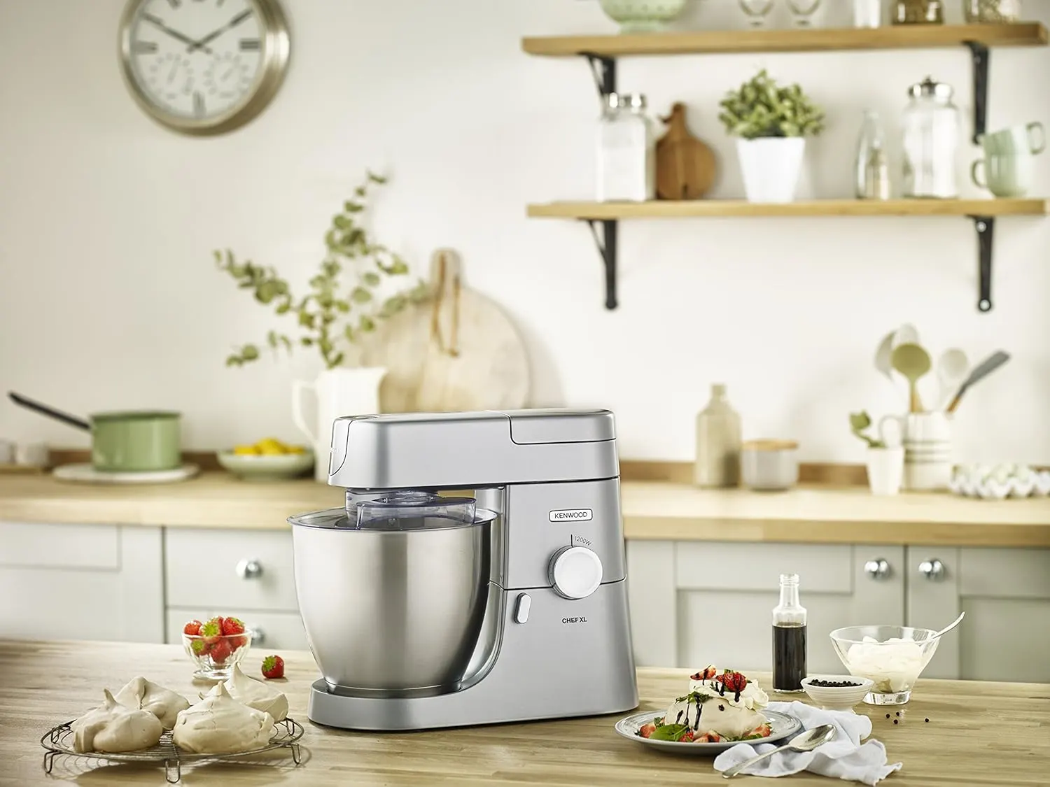 KENWOOD Stand Mixer Kitchen Machine Metal Body CHEF XL 1200W
